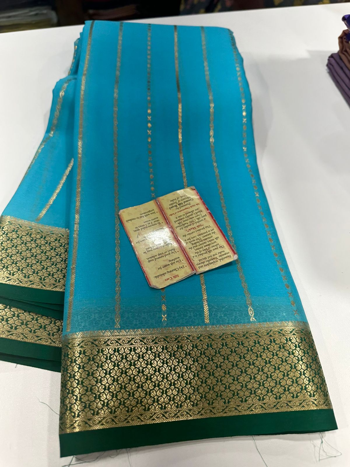 Pure Mysore Silk Saree