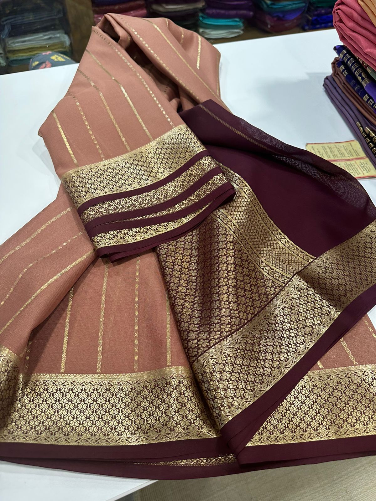 Pure Mysore Silk Saree
