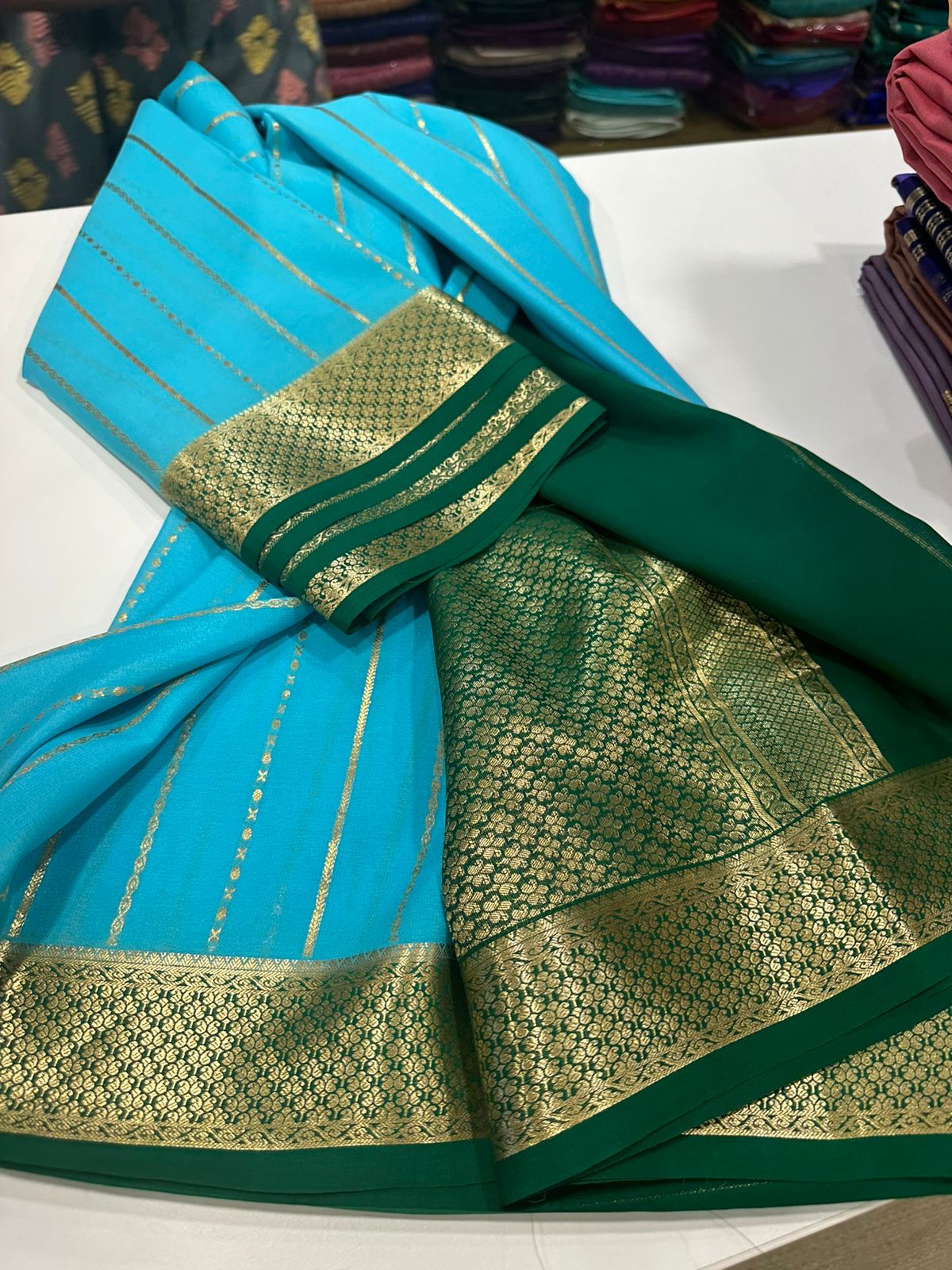 Pure Mysore Silk Saree