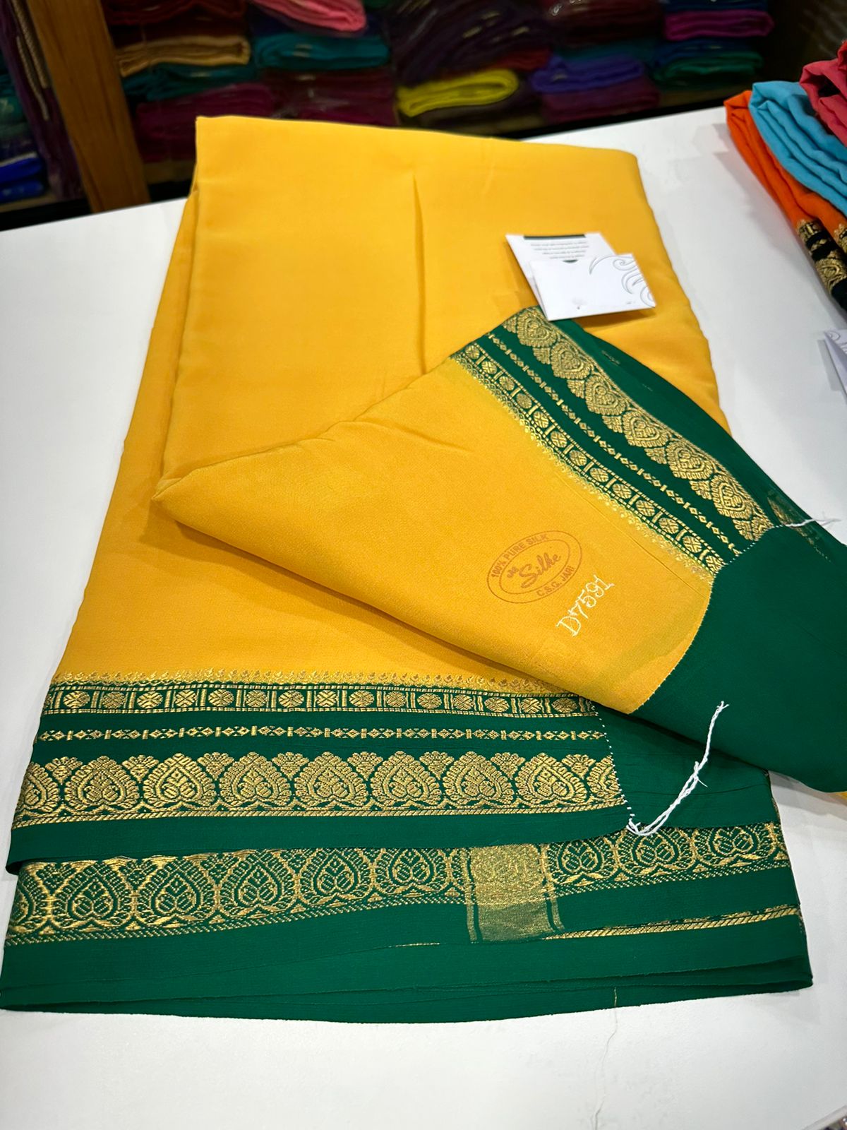 Pure Mysore Silk Saree