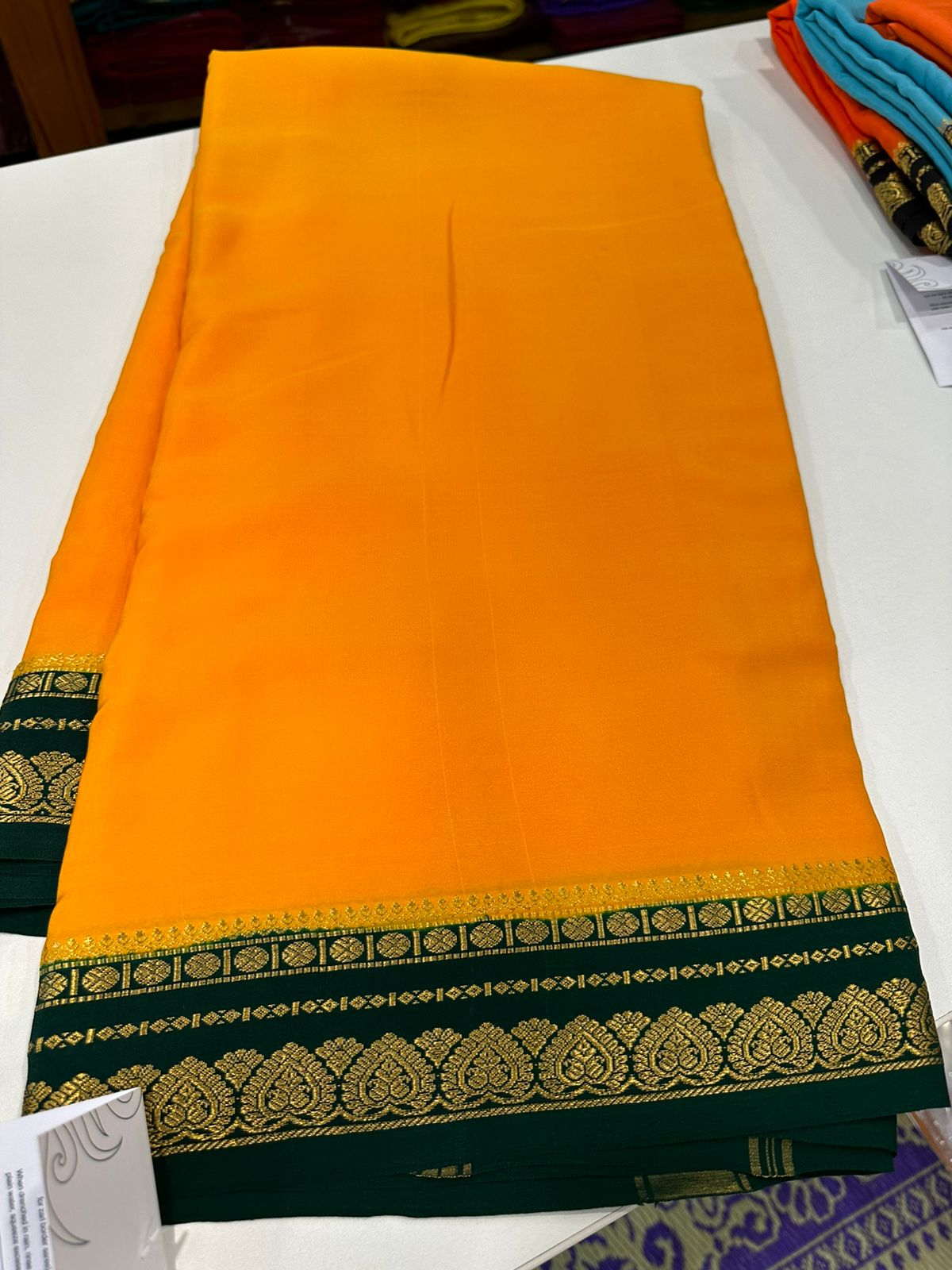 Pure Mysore Silk Saree