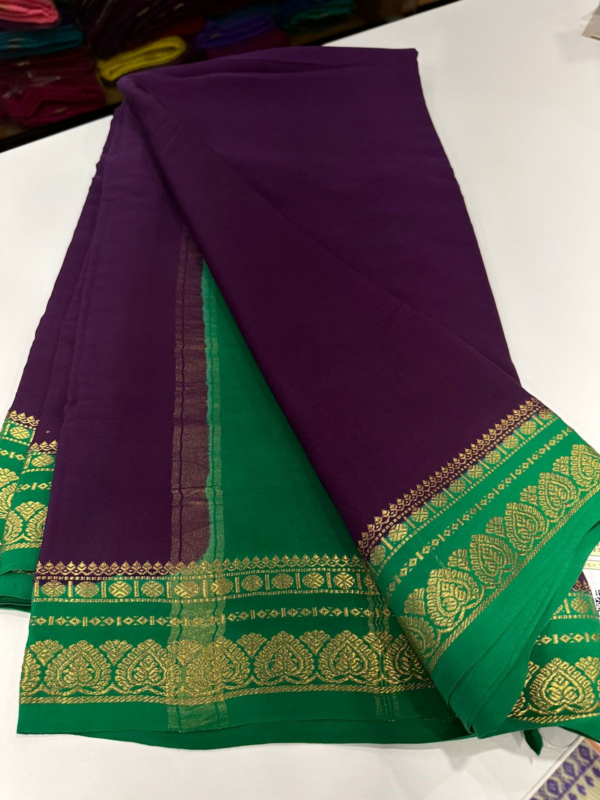Pure Mysore Silk Saree