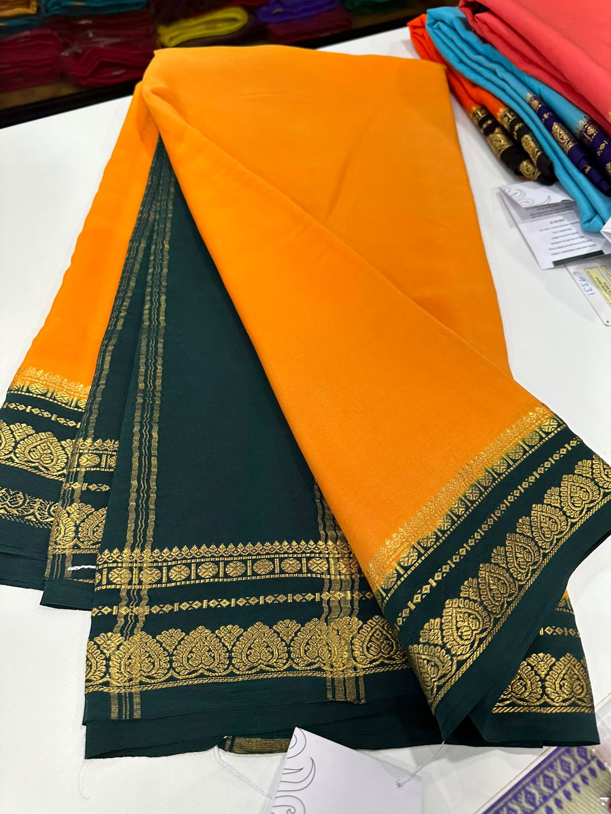 Pure Mysore Silk Saree
