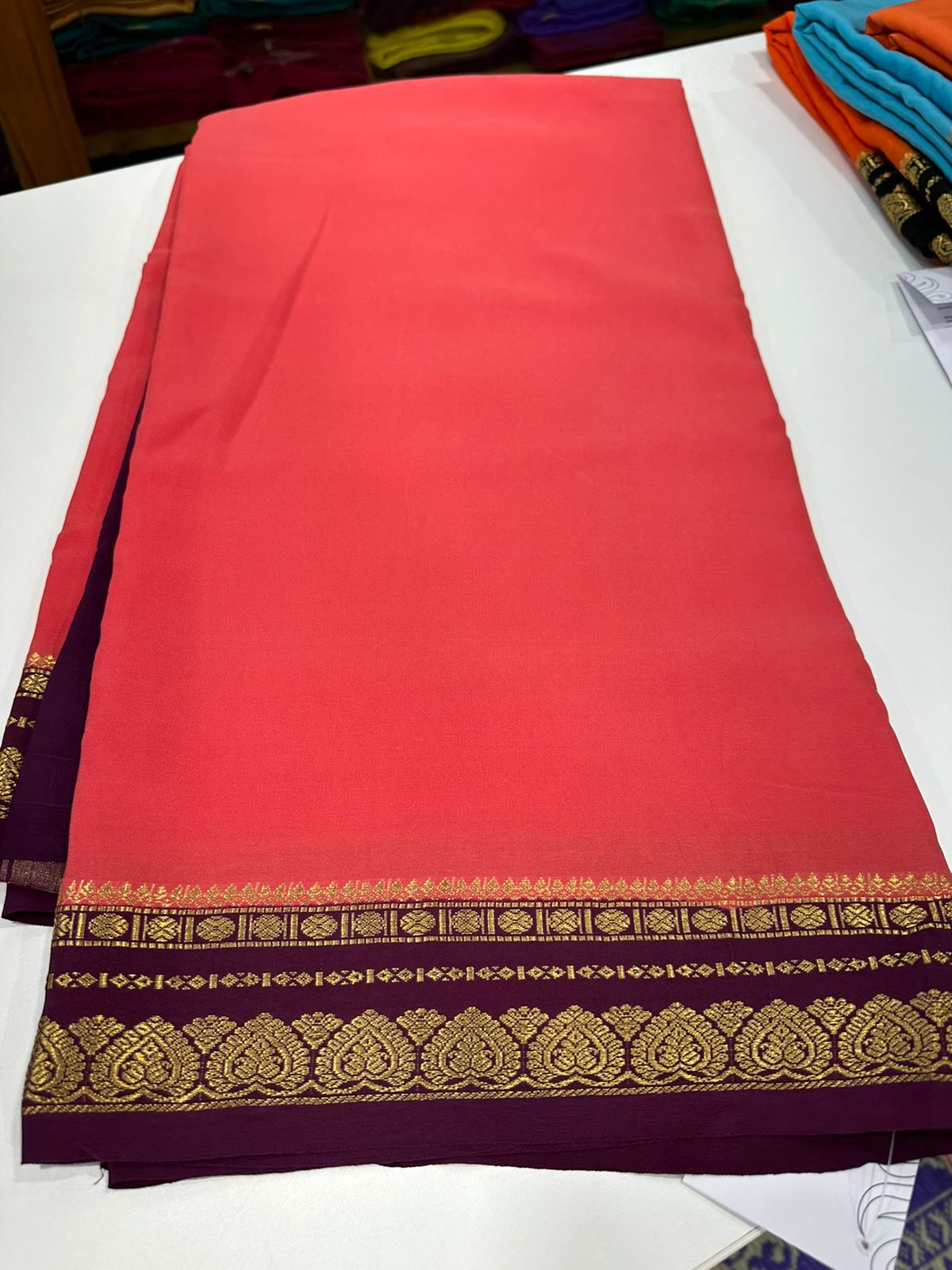 Pure Mysore Silk Saree
