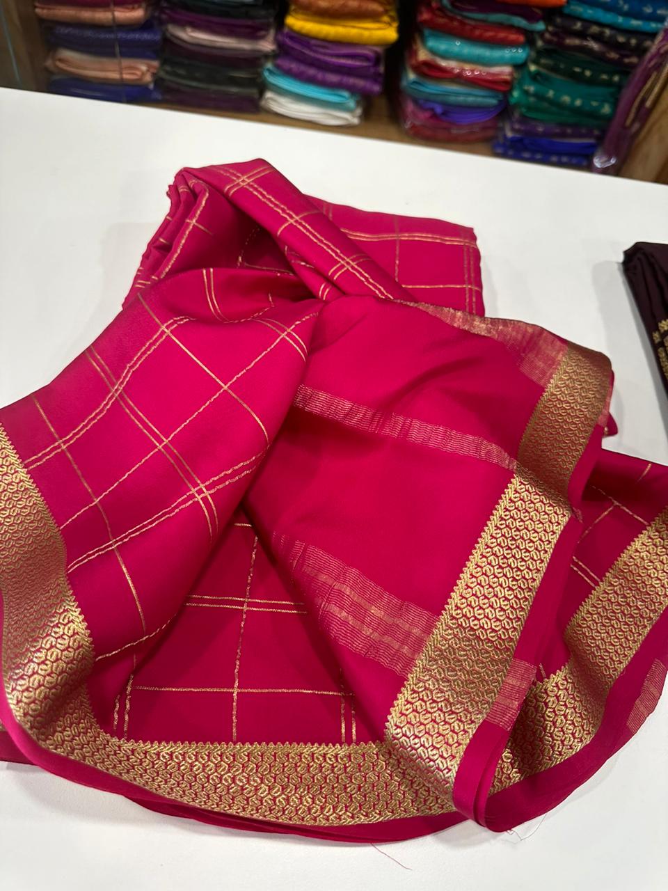 Pure Mysore Silk Saree