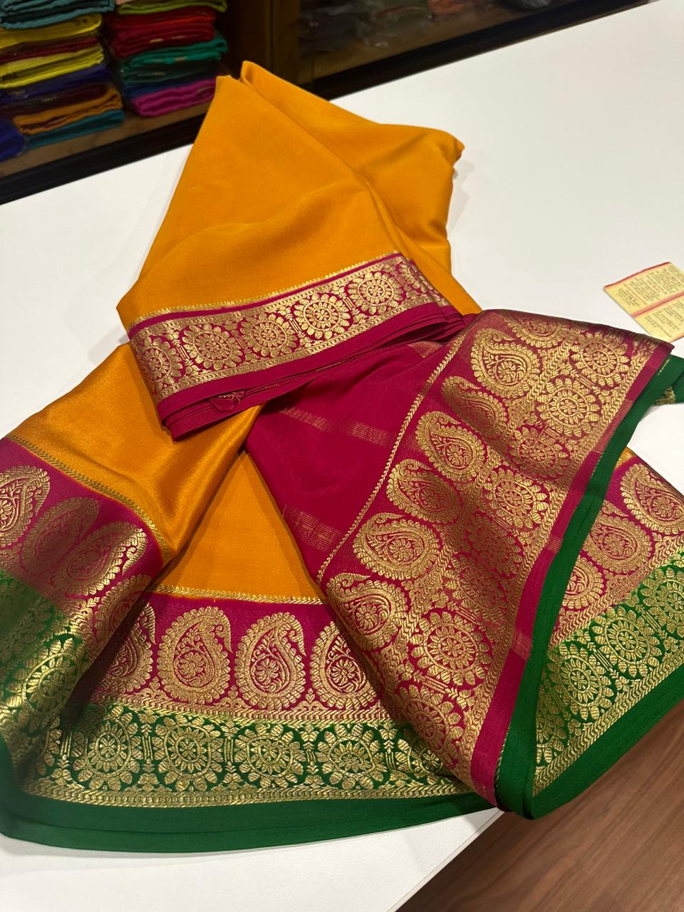 Pure Mysore Silk Saree