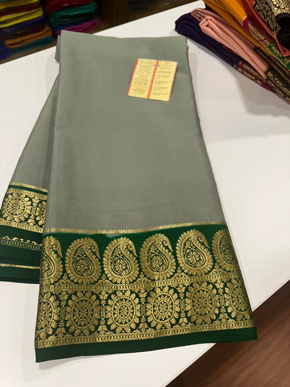 Pure Mysore Silk Saree