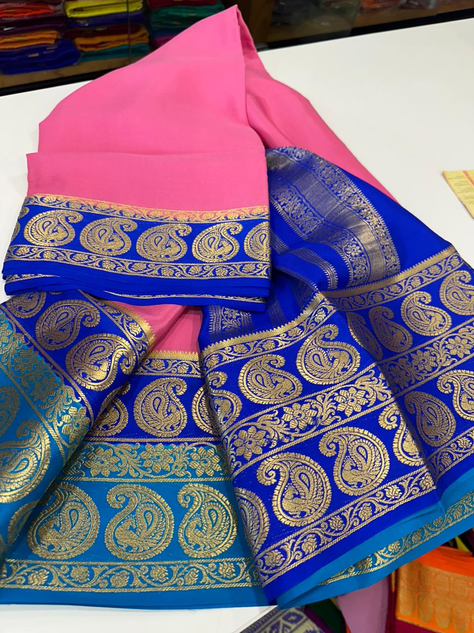 Pure Mysore Silk Saree