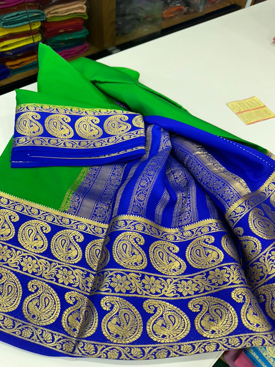 Pure Mysore Silk Saree