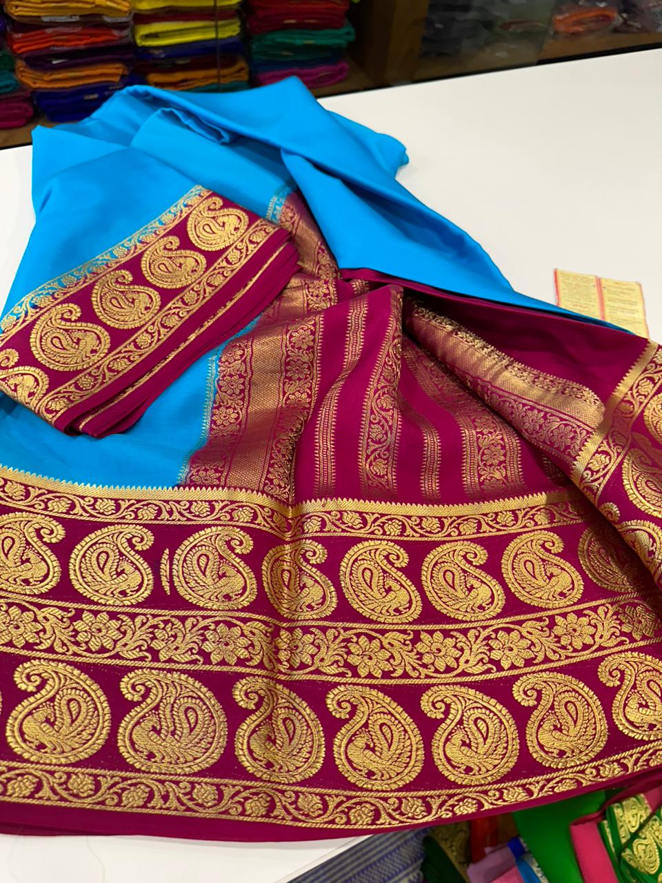Pure Mysore Silk Saree
