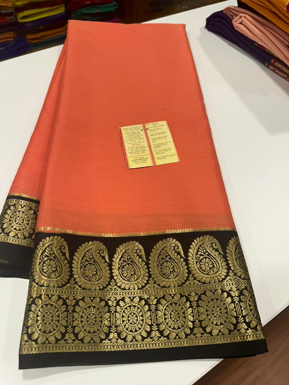 Pure Mysore Silk Saree