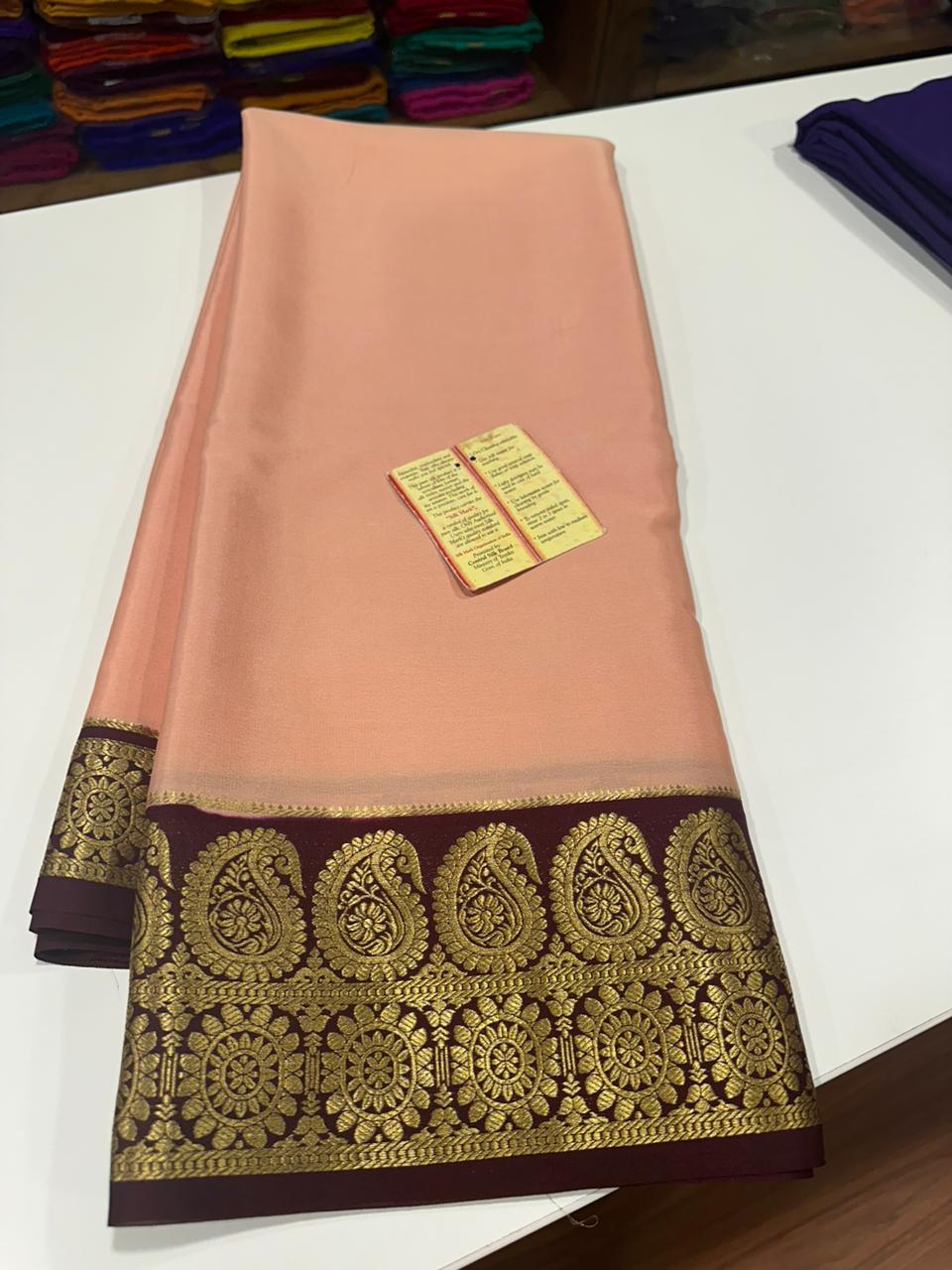 Pure Mysore Silk Saree