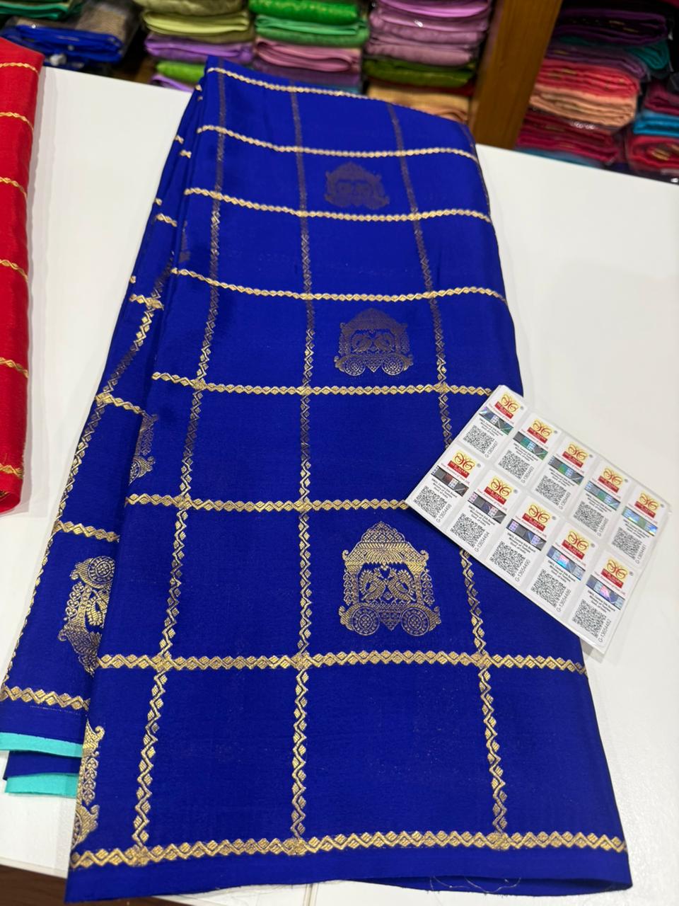 Pure Mysore Silk Saree