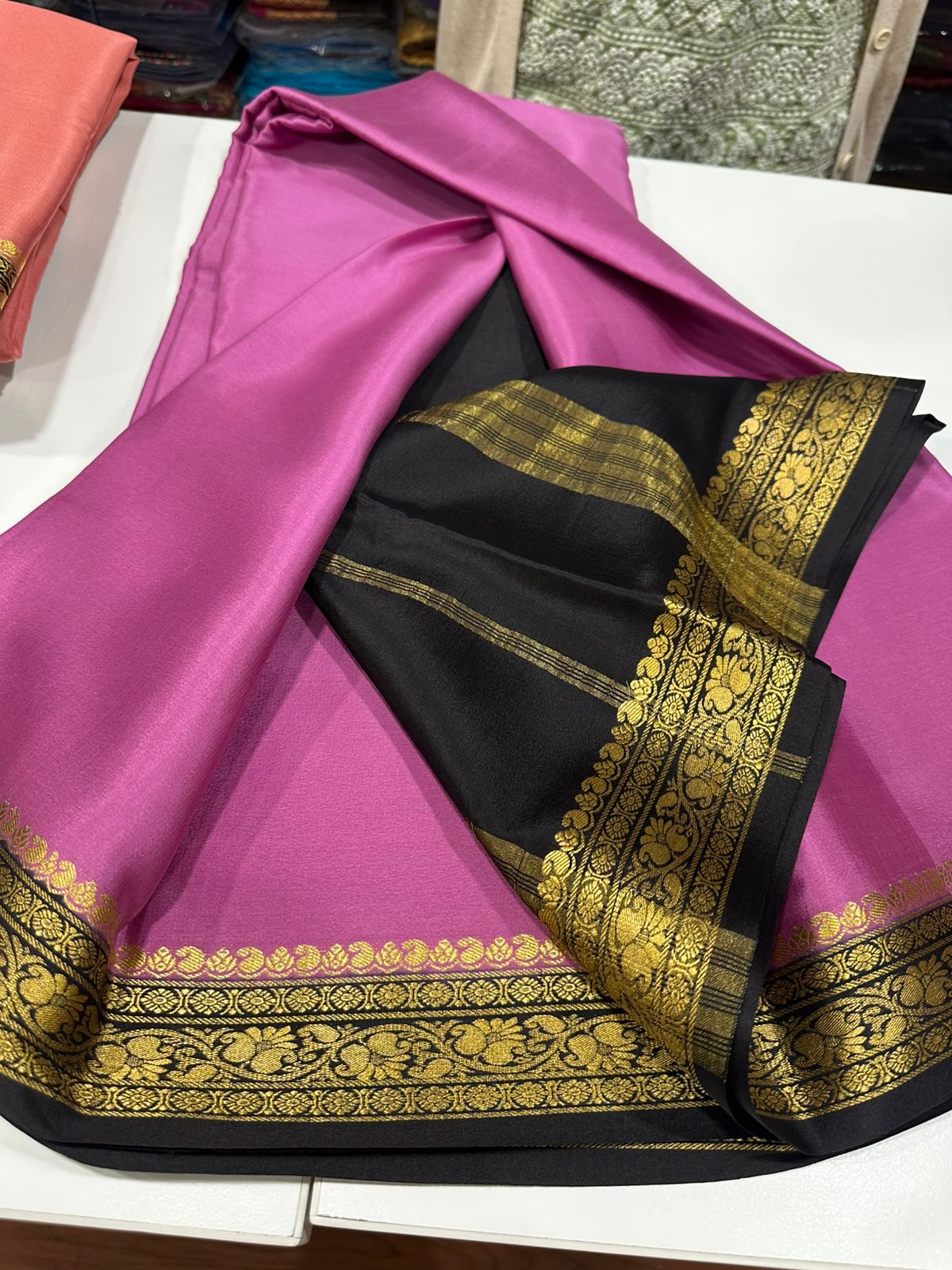 Pure Mysore Silk Saree