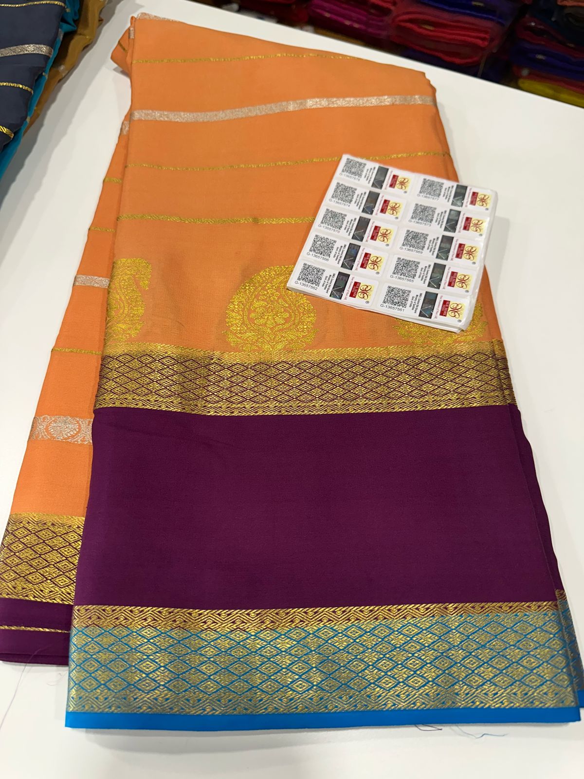 Pure Mysore Silk Saree