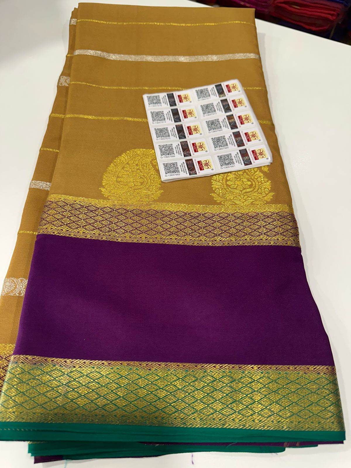 Pure Mysore Silk Saree