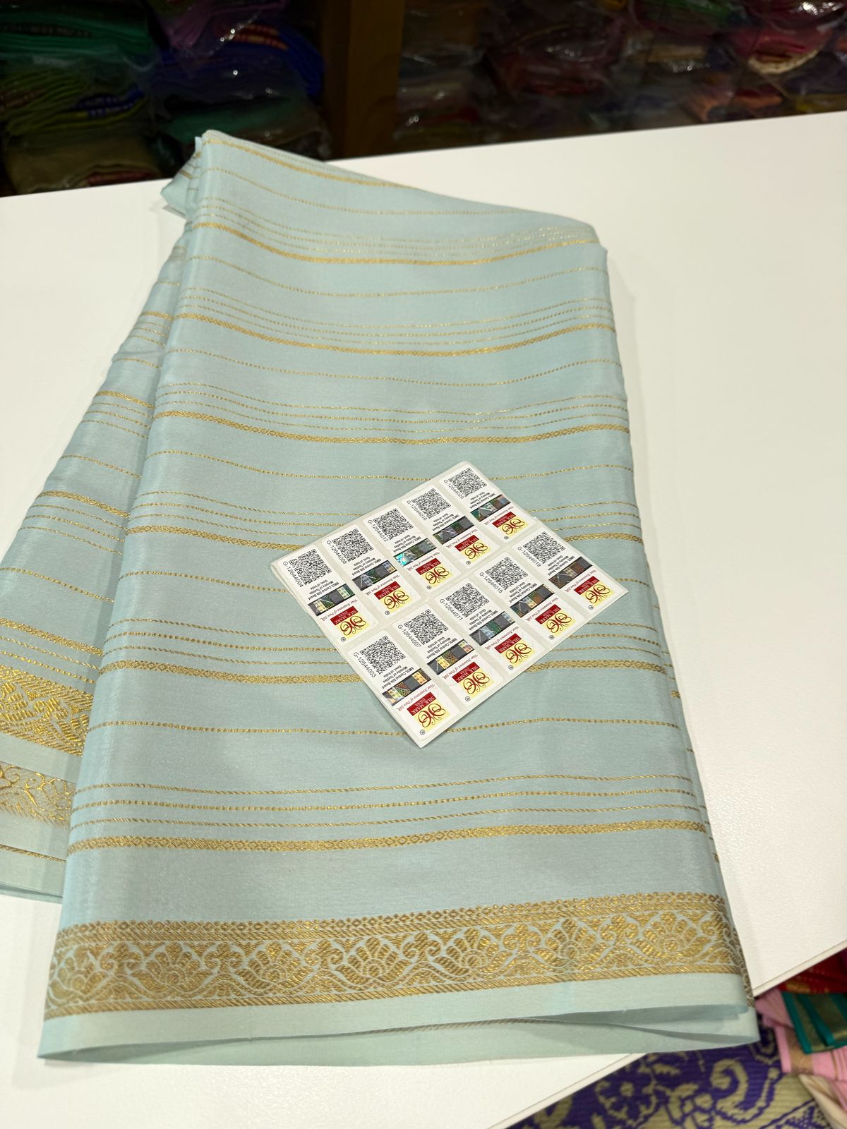 Pure Mysore Silk CSG Saree