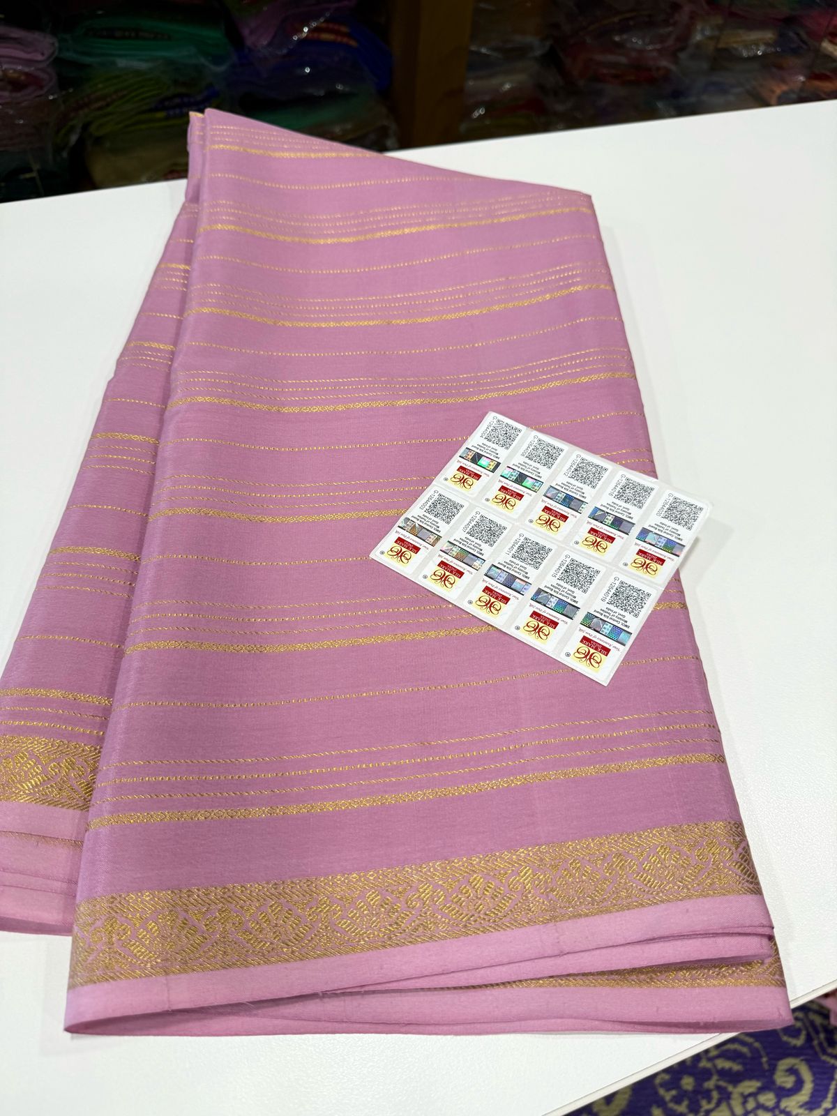 Pure Mysore Silk CSG Saree