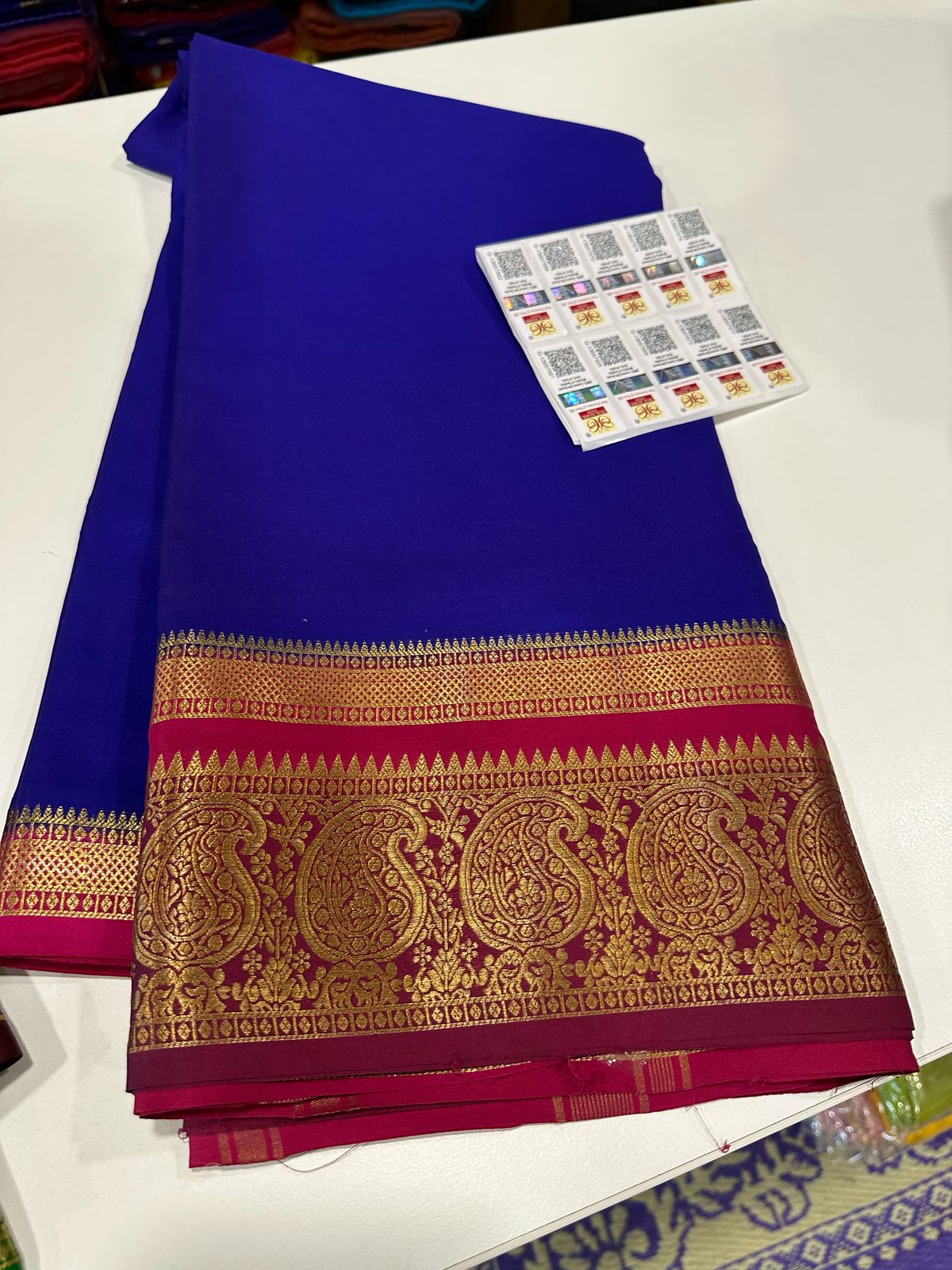 Pure Mysore Silk Traditional Wedding Saree