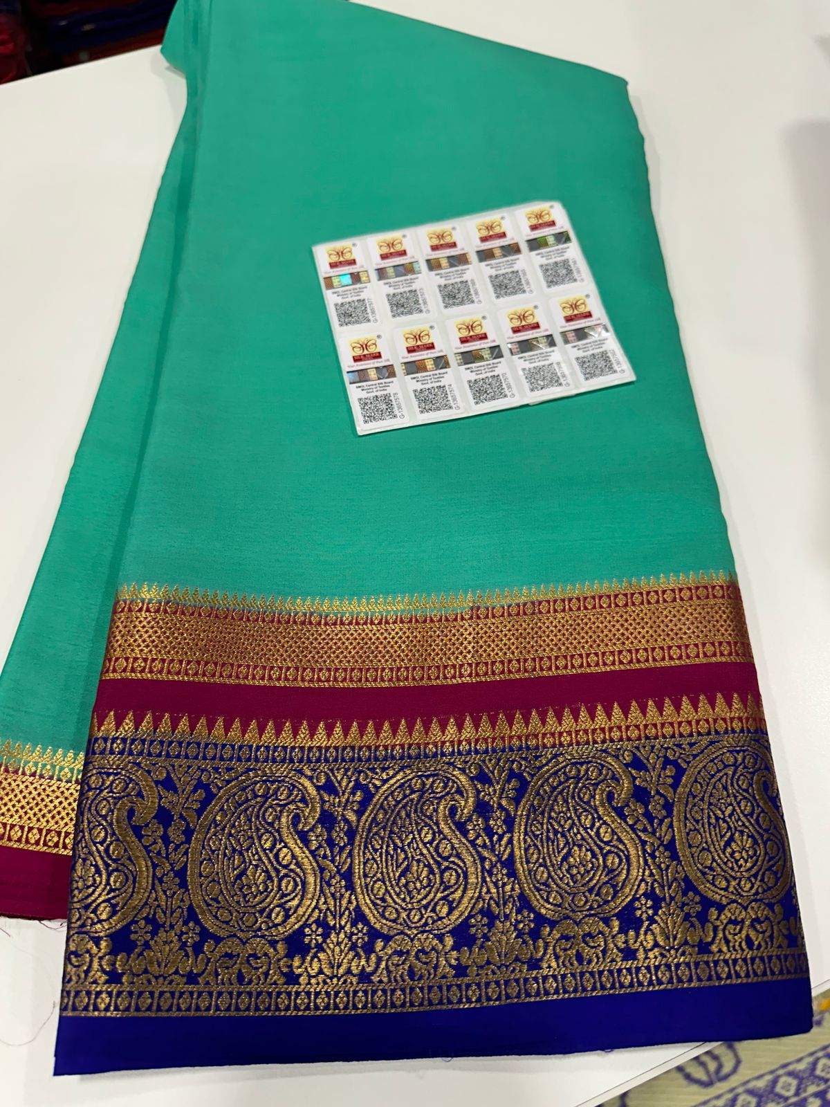 Pure Mysore Silk Traditional Wedding Saree