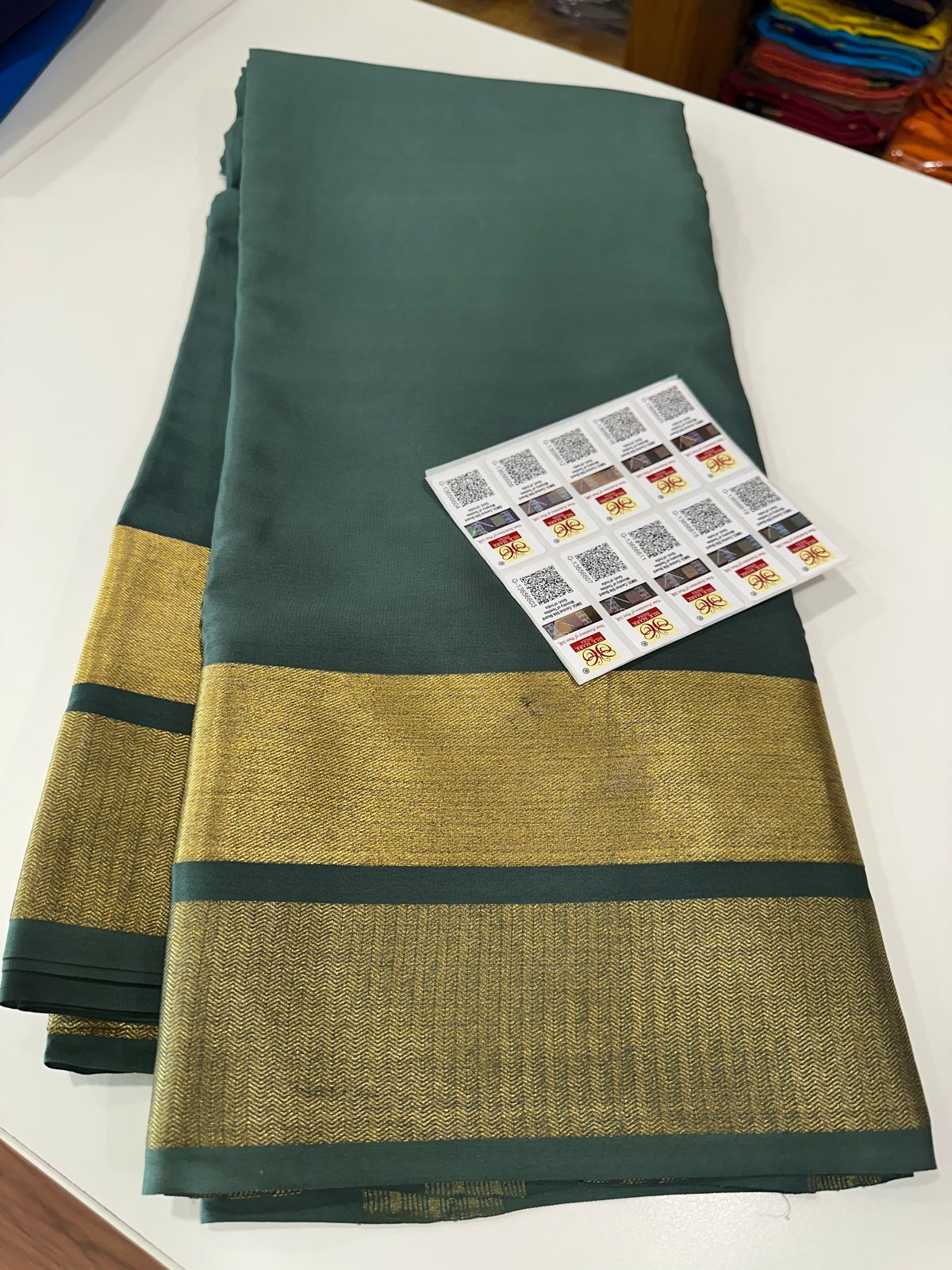Pure Mysore Silk Saree