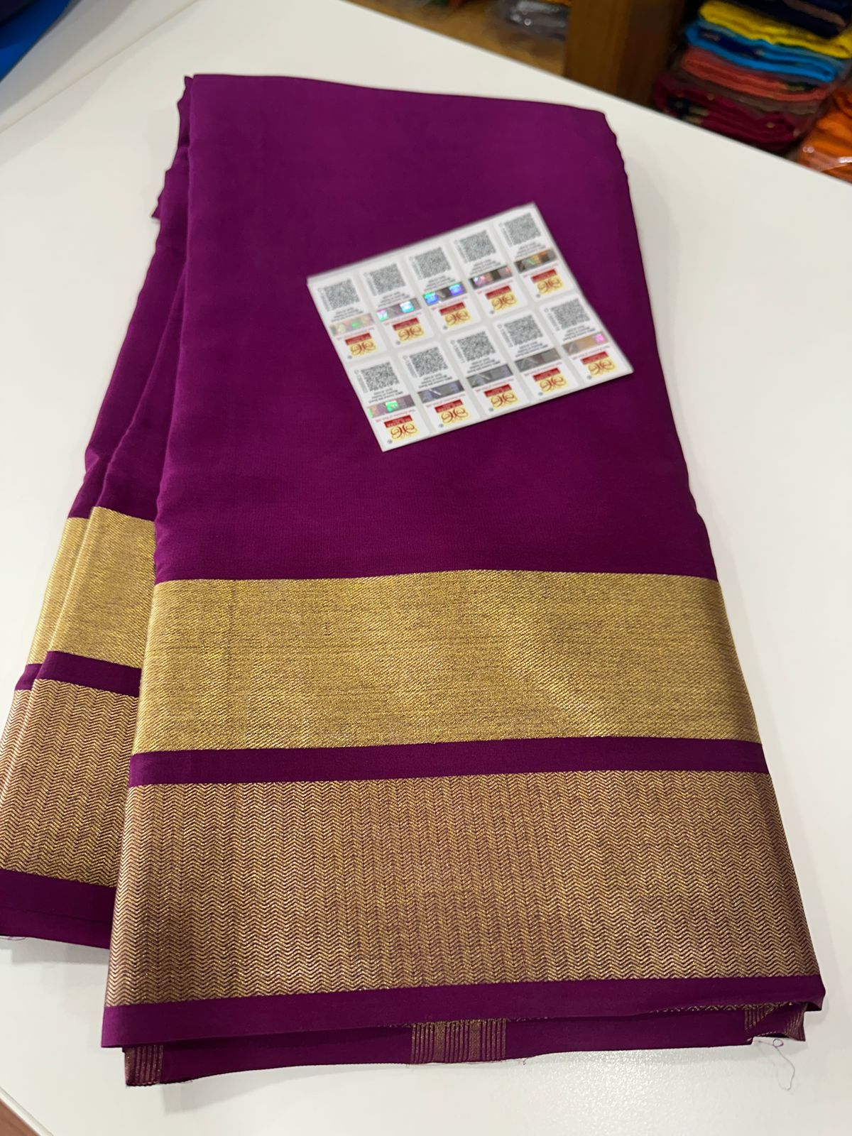 Pure Mysore Silk Saree