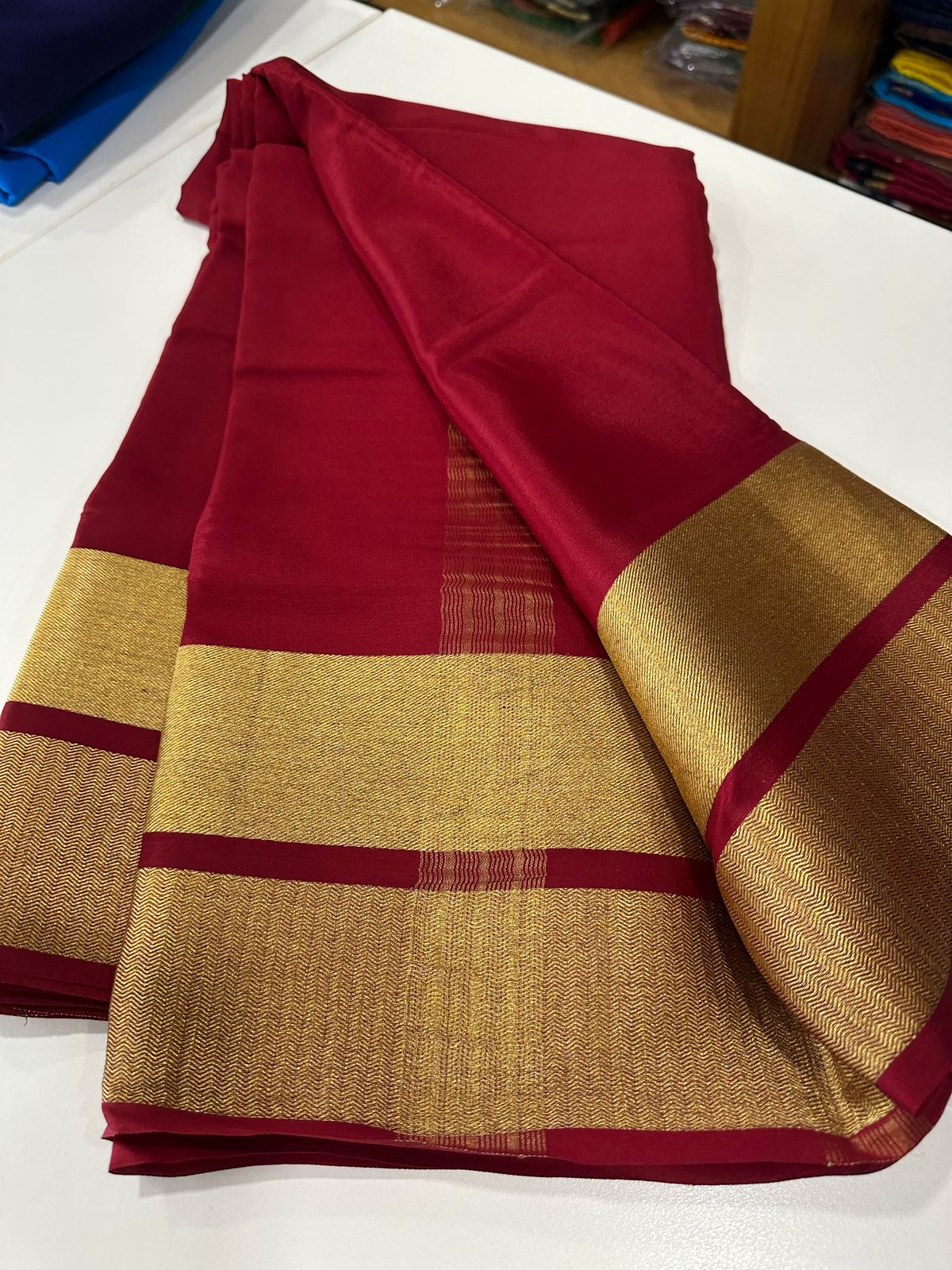 Pure Mysore Silk Saree