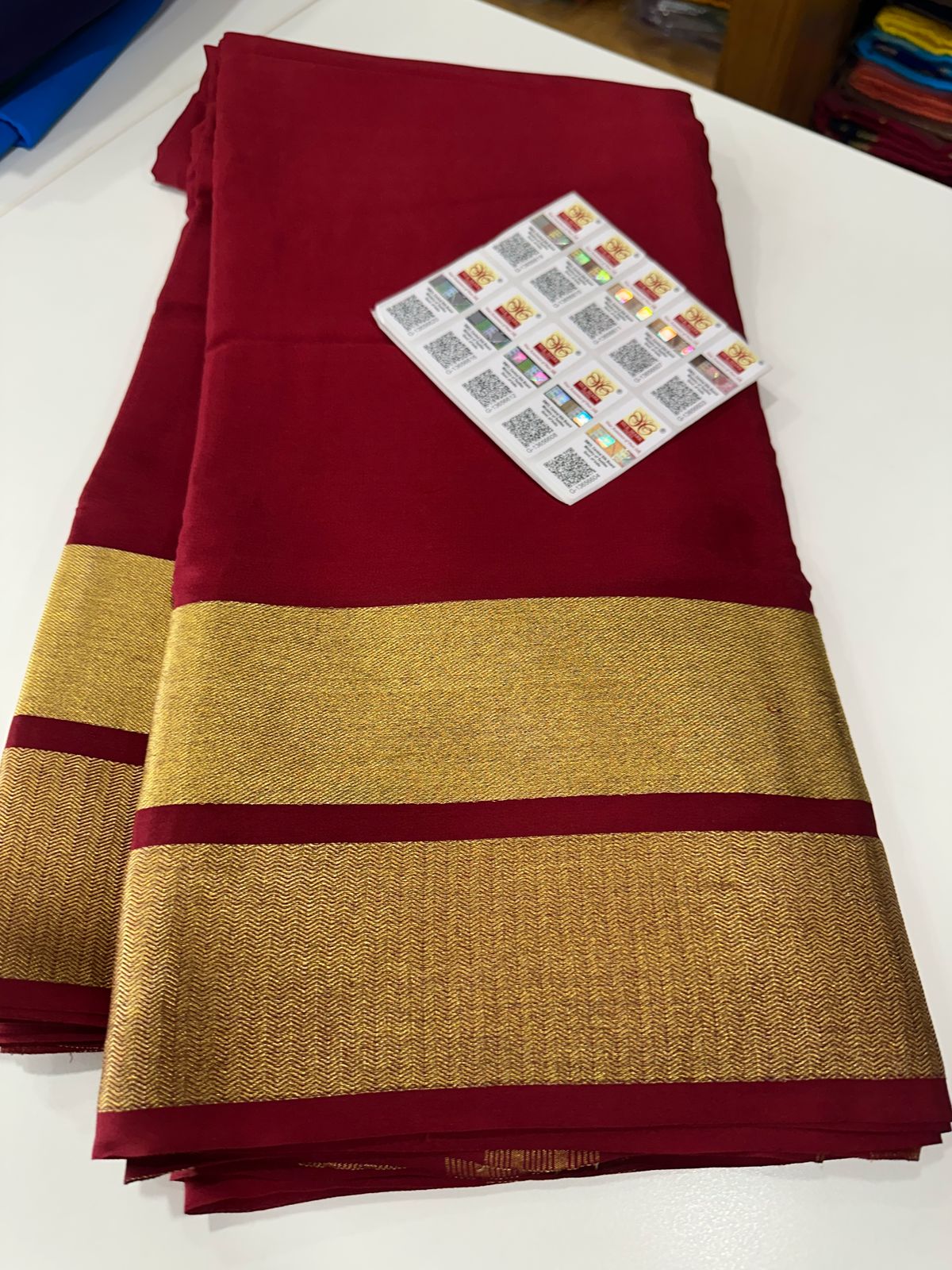 Pure Mysore Silk Saree