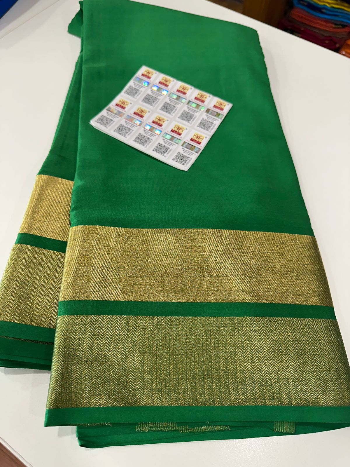 Pure Mysore Silk Saree