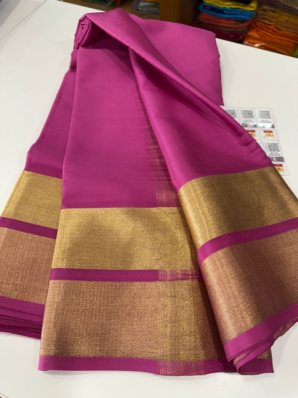 Pure Mysore Silk Saree