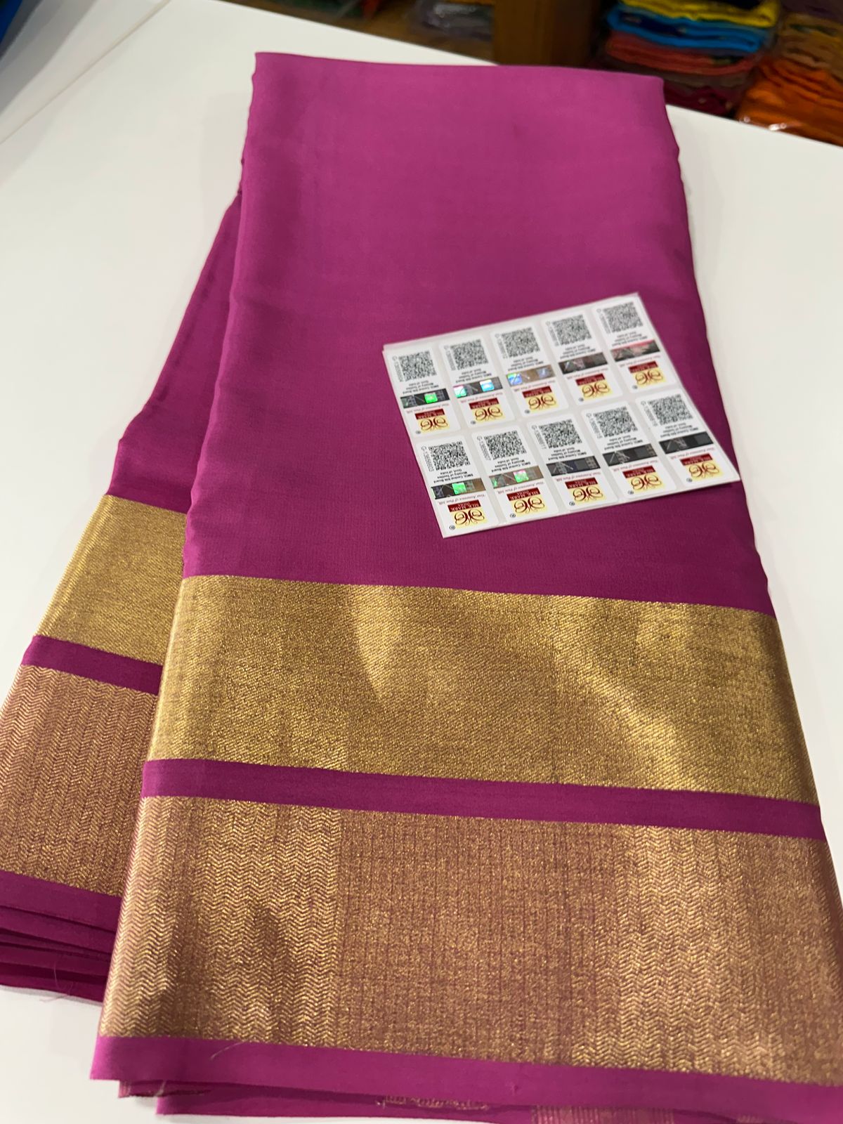 Pure Mysore Silk Saree