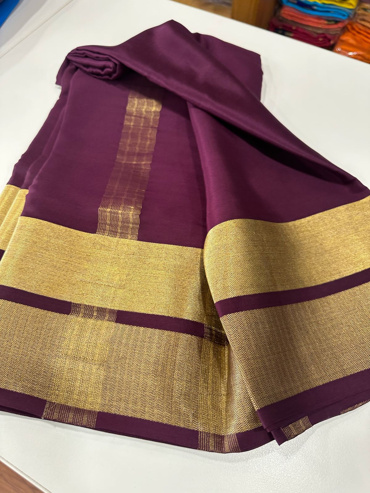 Pure Mysore Silk Saree