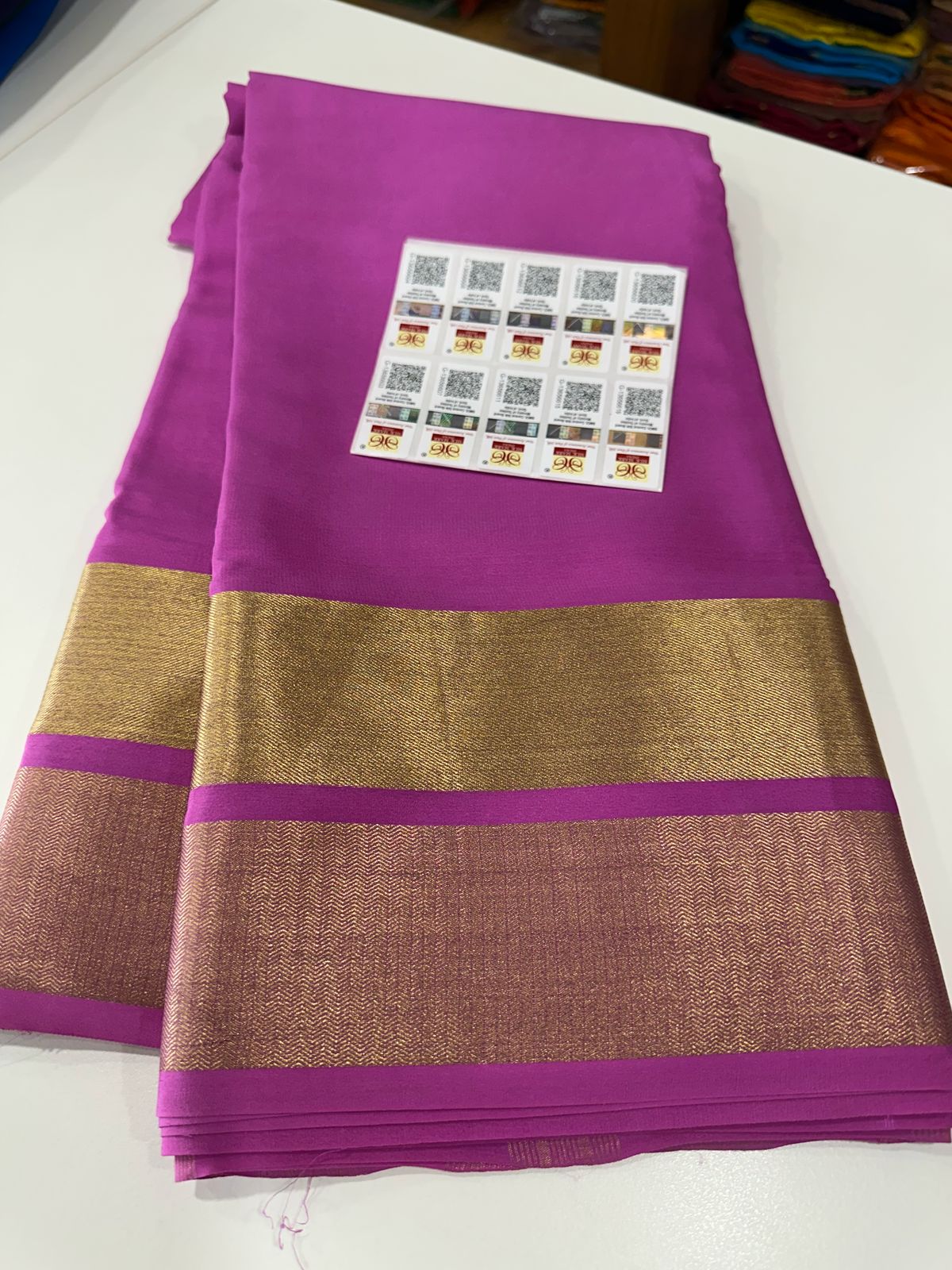 Pure Mysore Silk Saree