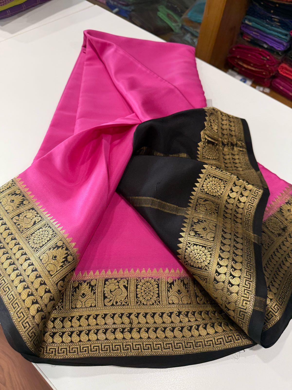 Pure Mysore Silk Digital Printed Saree