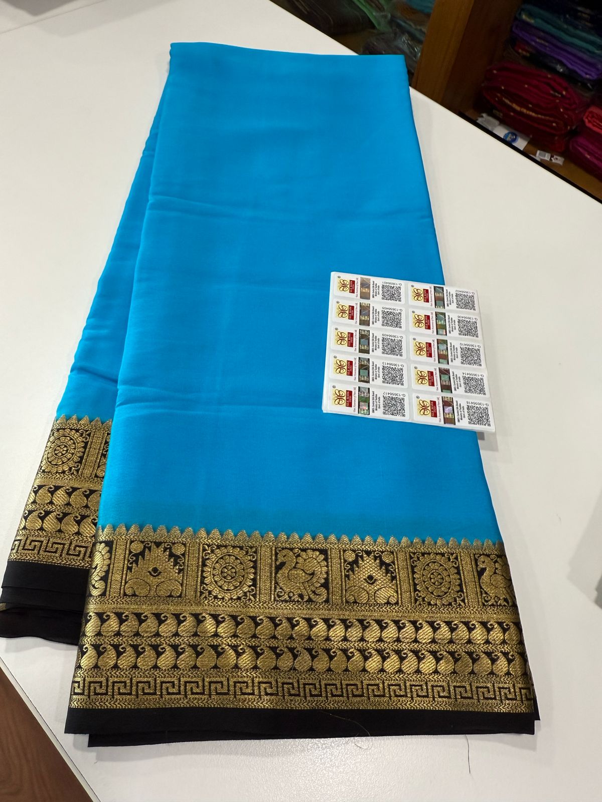 Pure Mysore Silk Digital Printed Saree