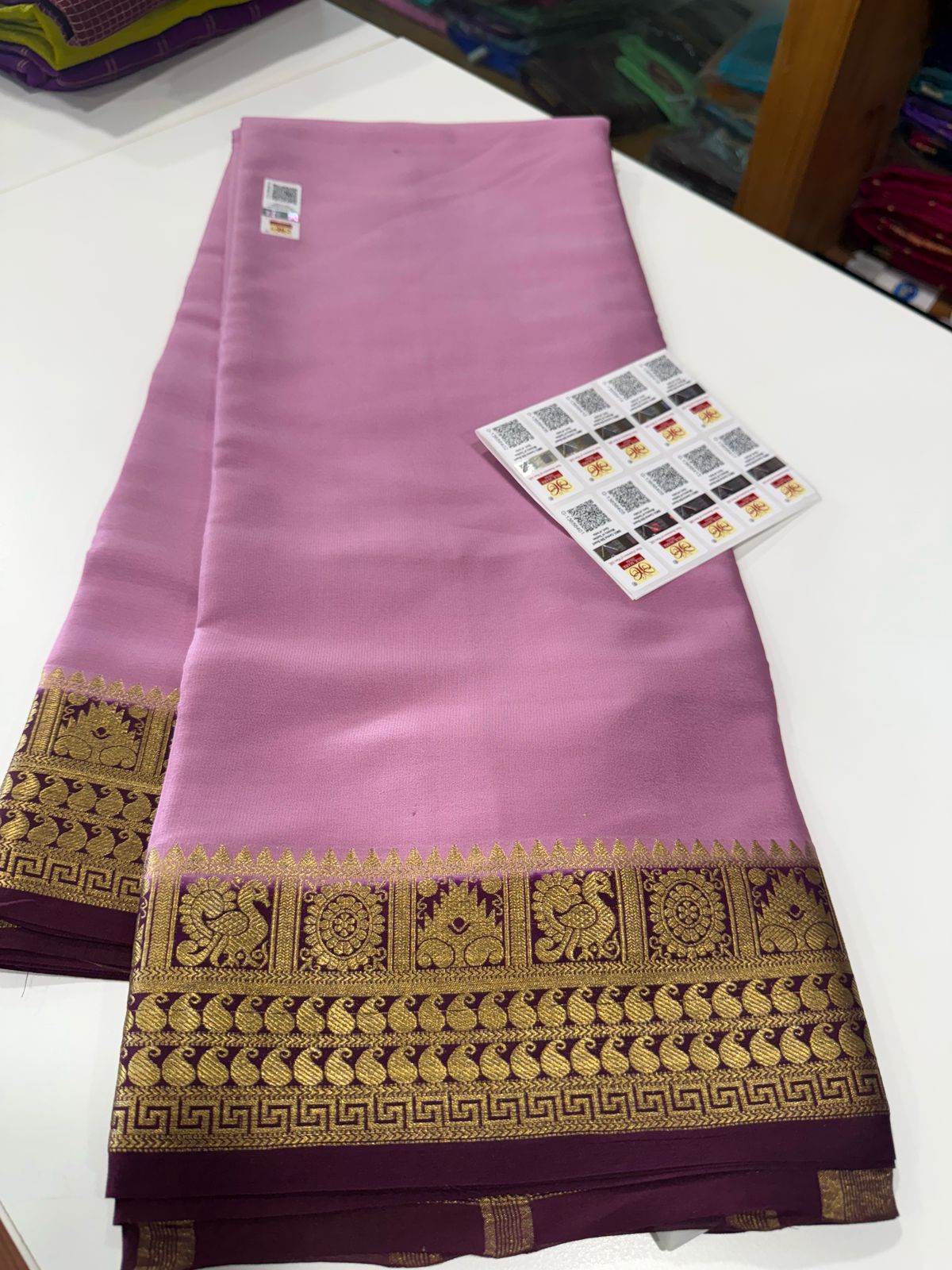 Pure Mysore Silk Digital Printed Saree