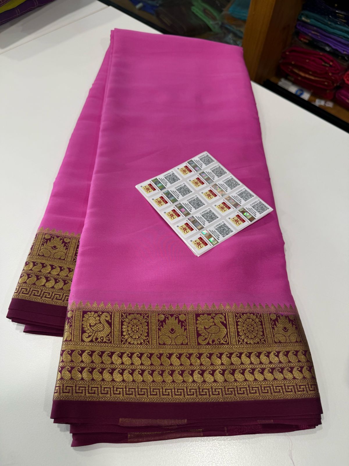 Pure Mysore Silk Digital Printed Saree