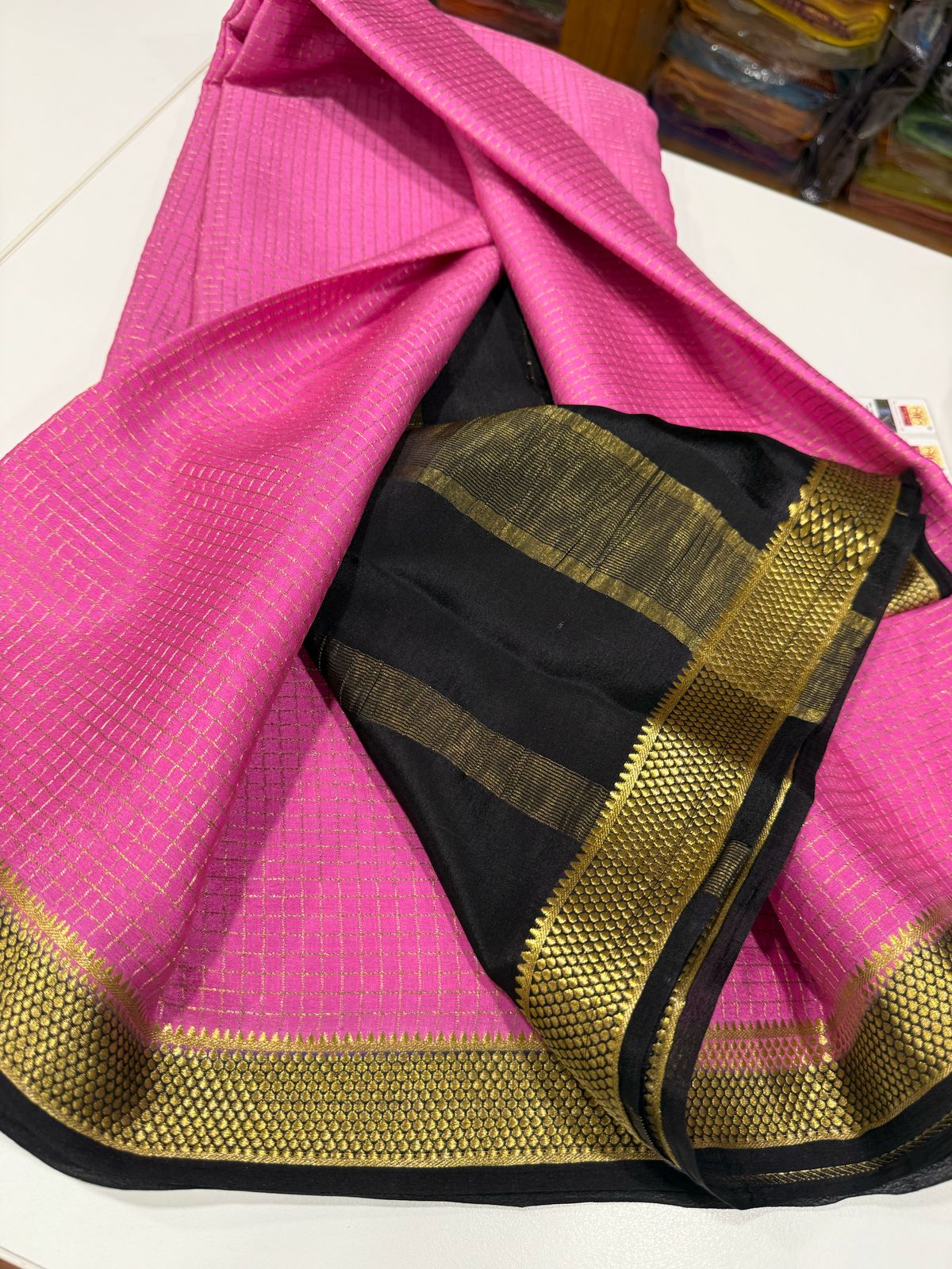 Pure Mysore Silk Saree