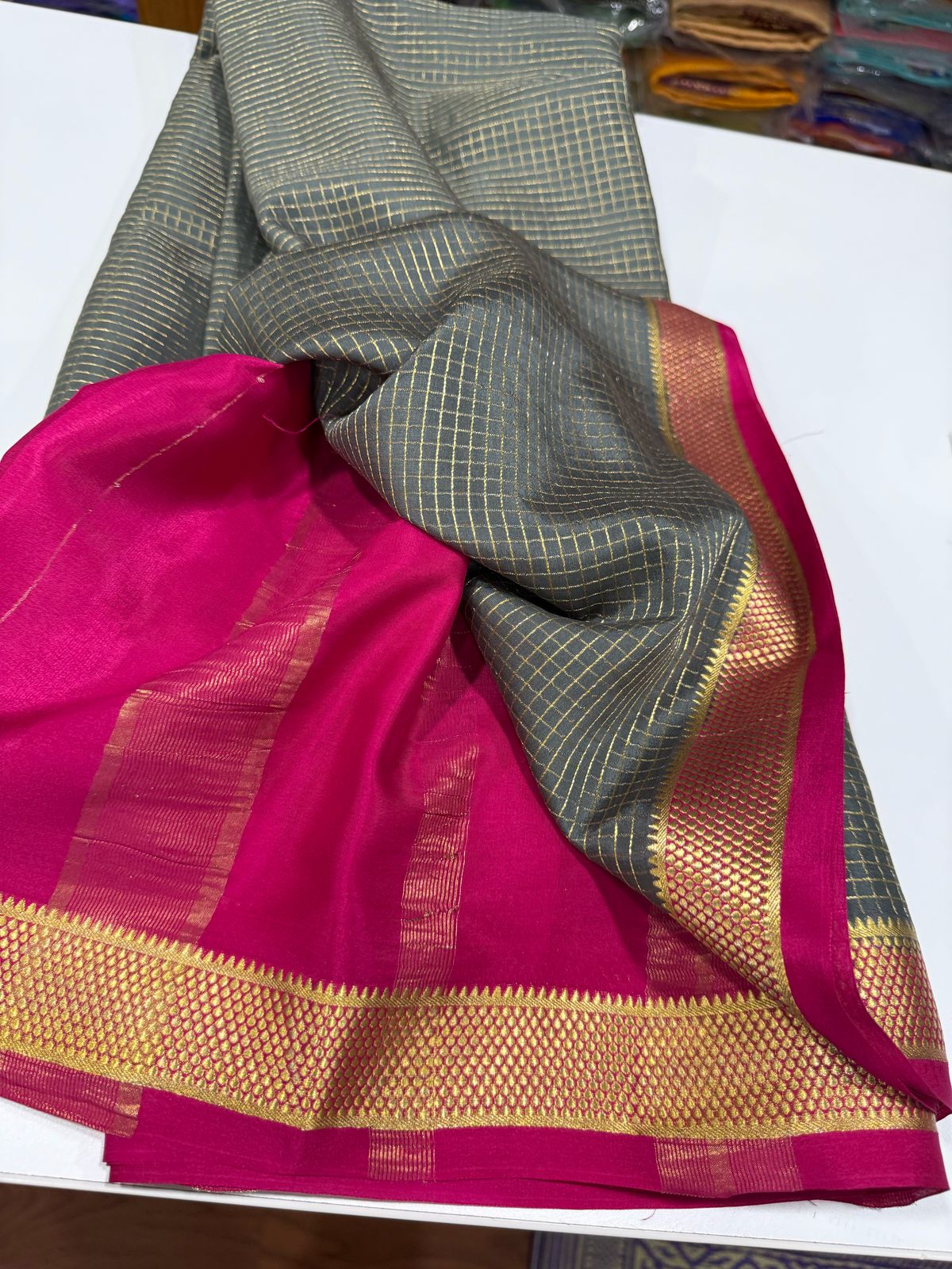 Pure Mysore Silk Saree