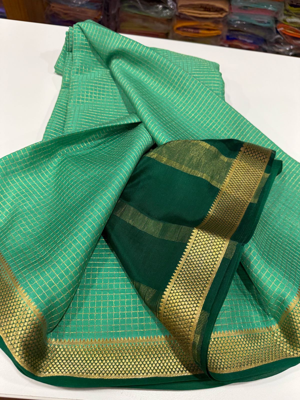 Pure Mysore Silk Saree