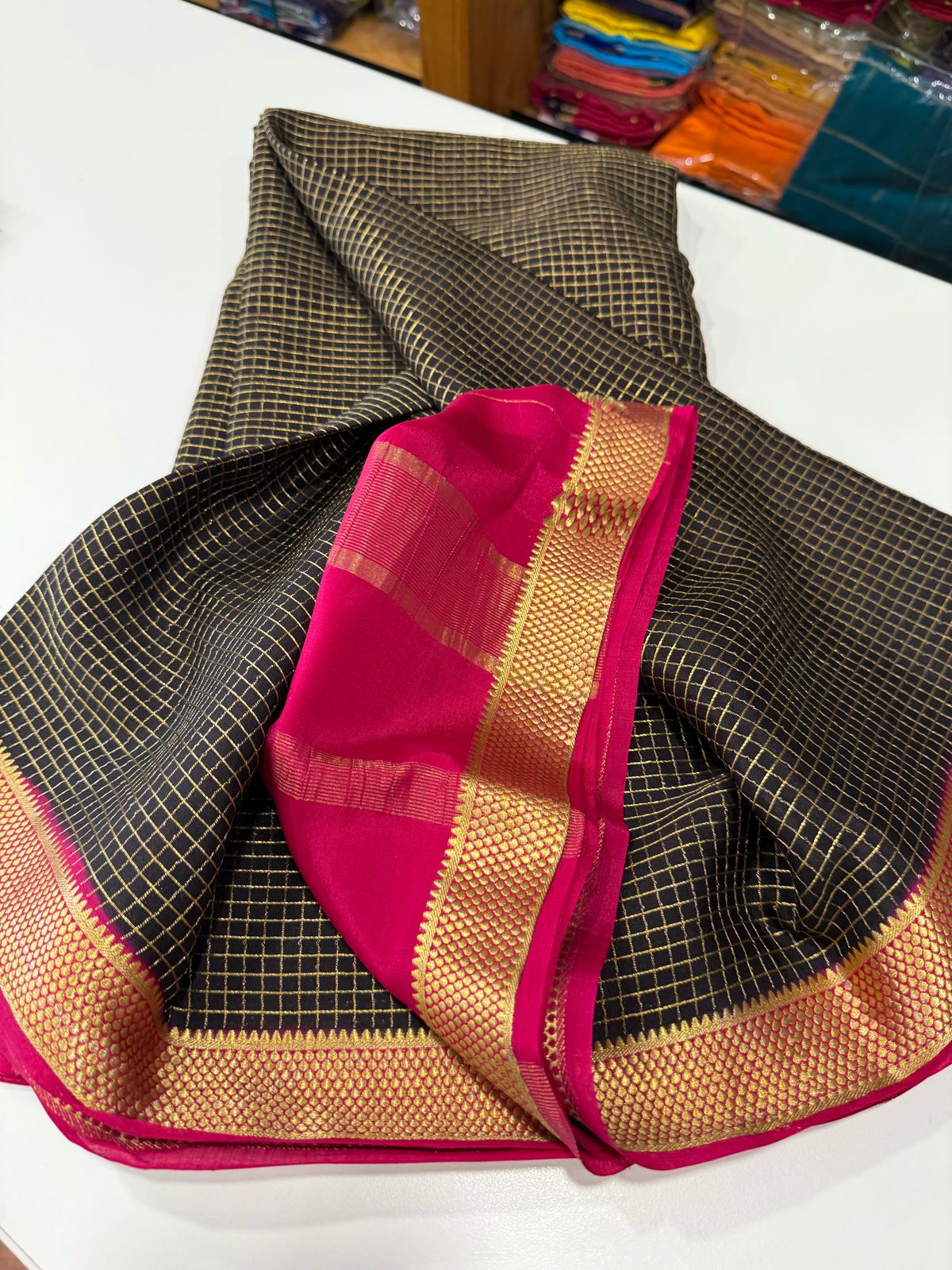 Pure Mysore Silk Saree