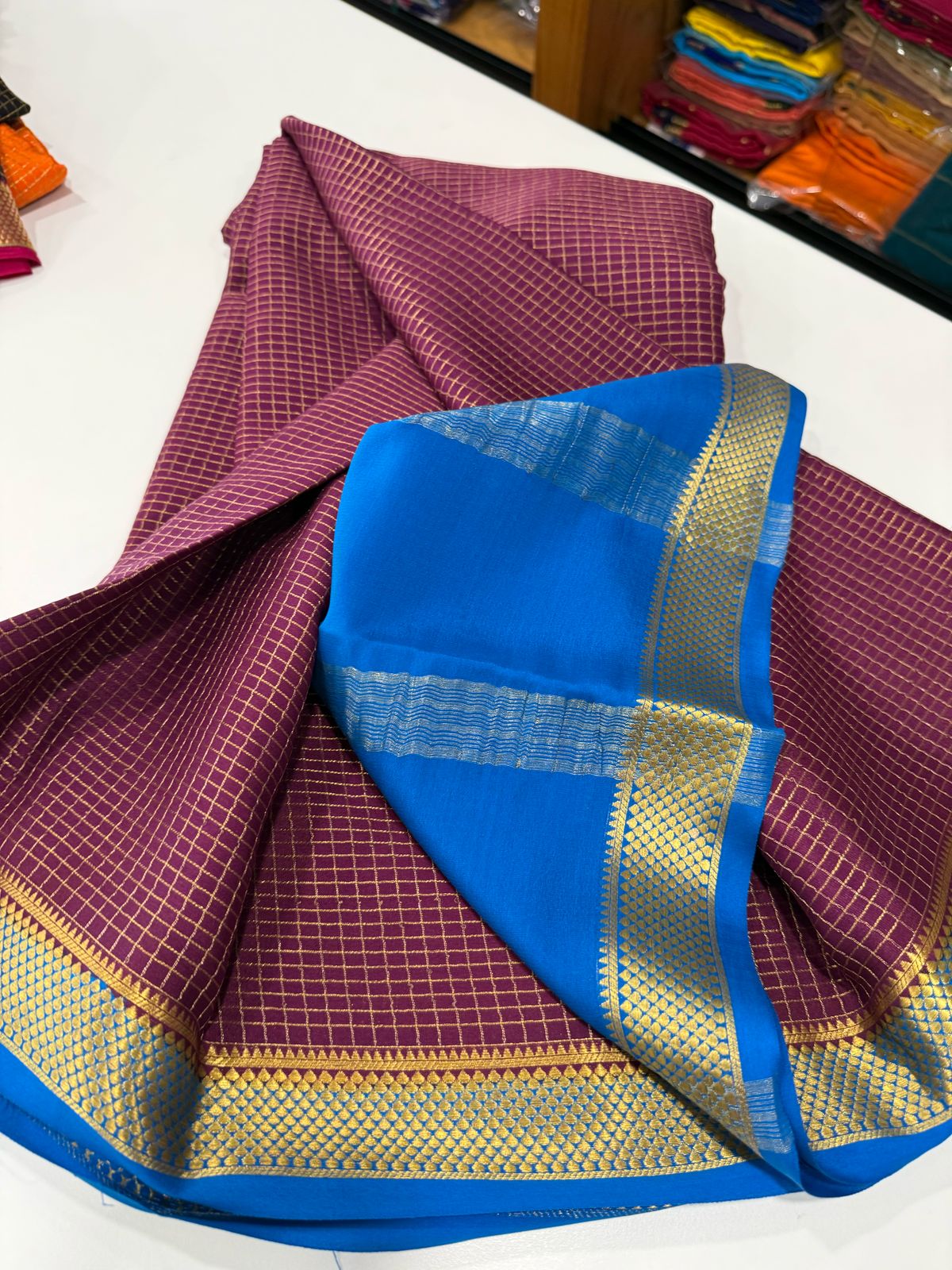 Pure Mysore Silk Saree