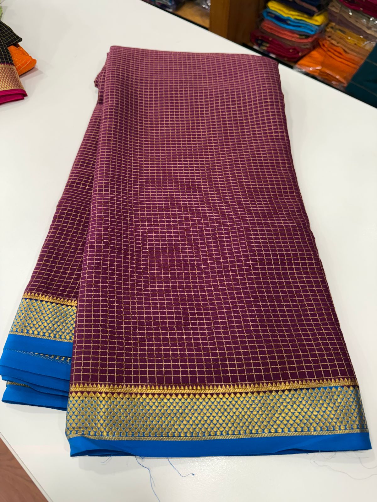 Pure Mysore Silk Saree