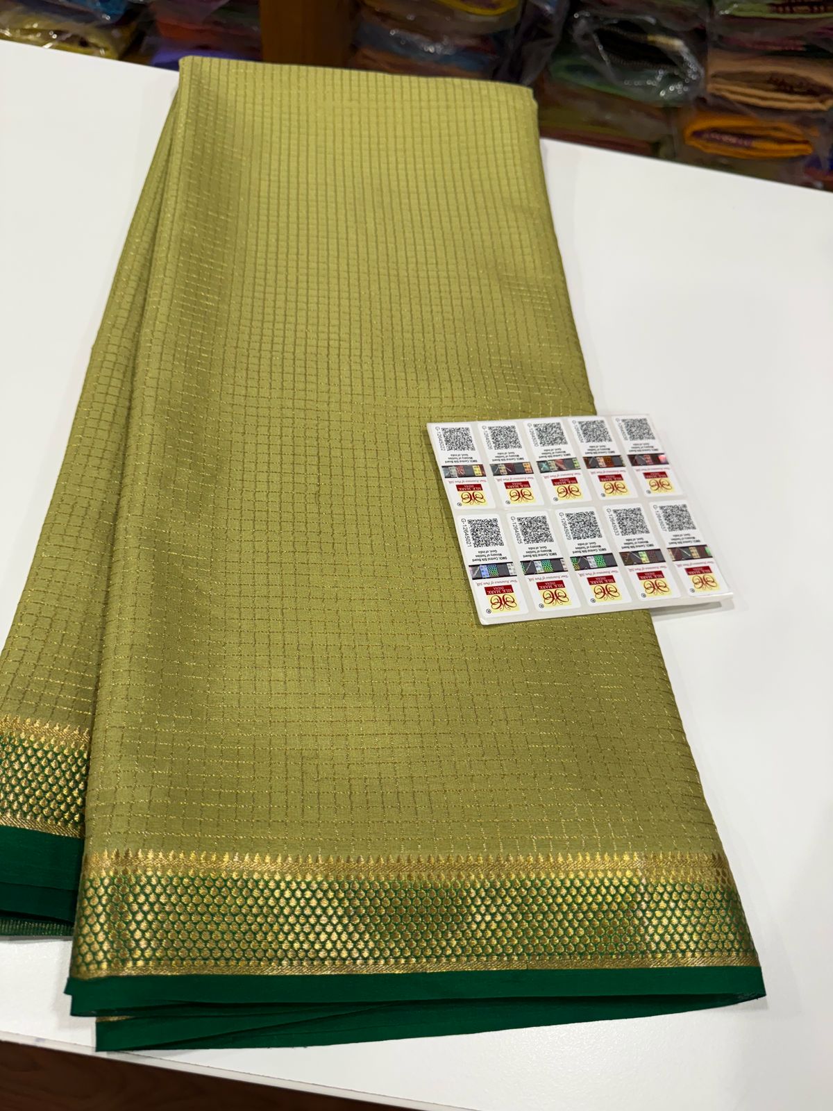 Pure Mysore Silk Saree