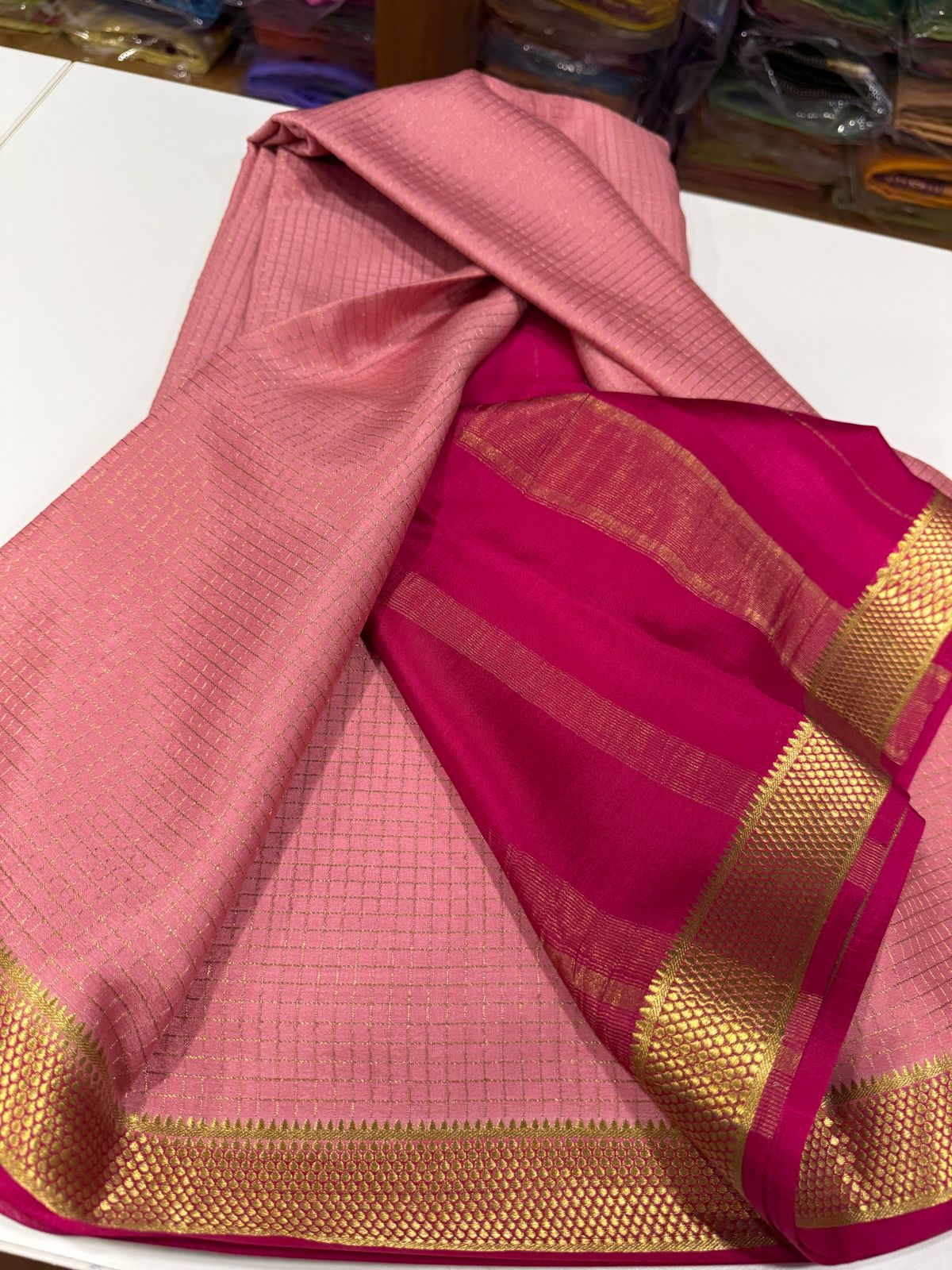 Pure Mysore Silk Saree