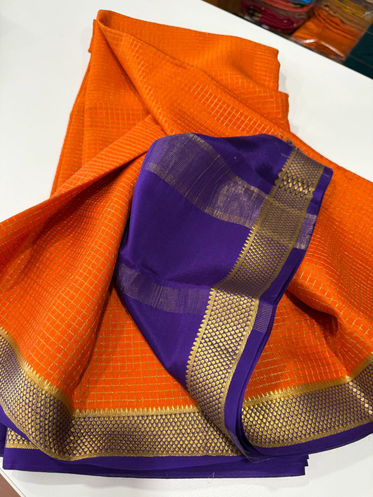 Pure Mysore Silk Saree