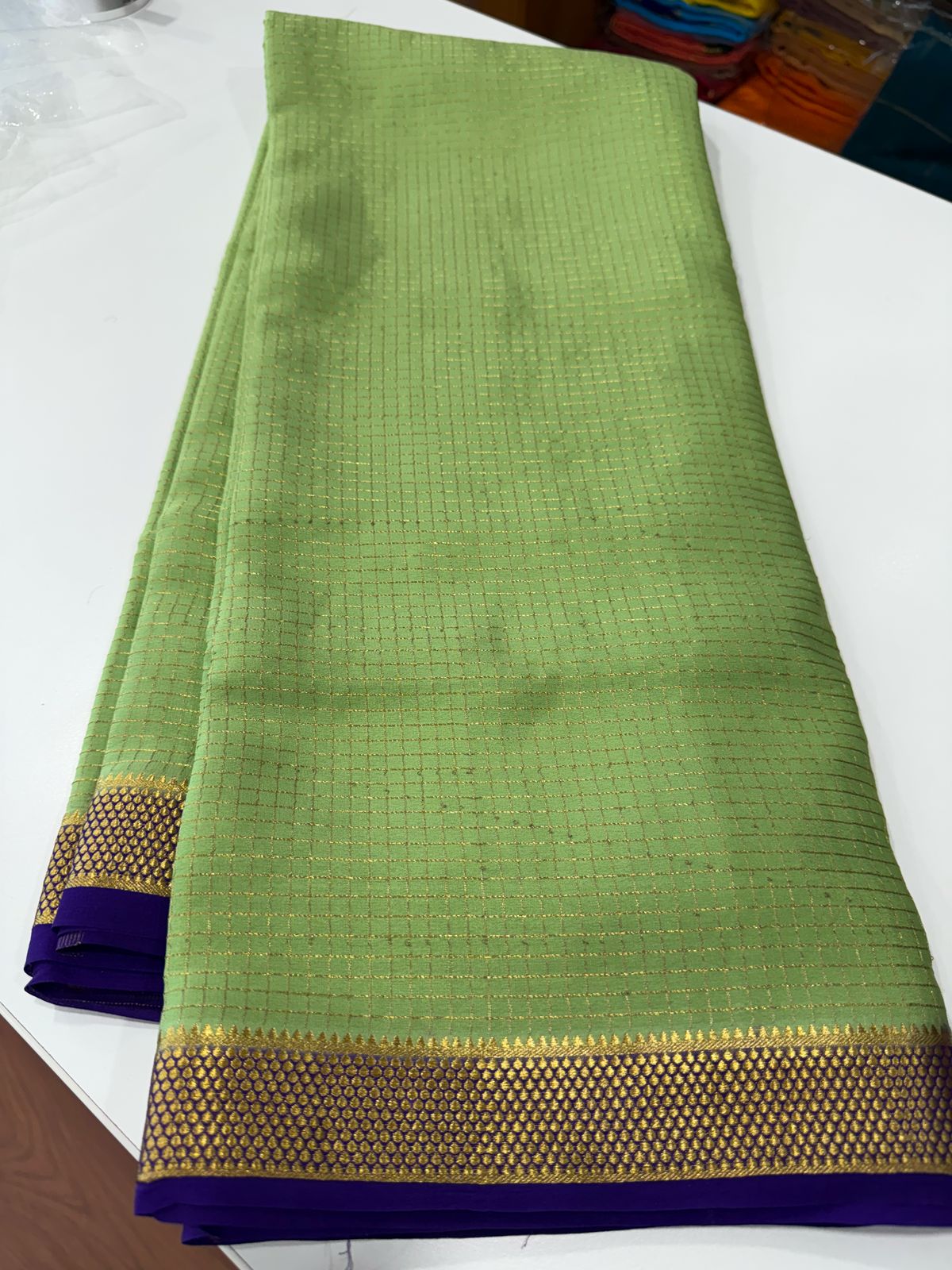 Pure Mysore Silk Saree
