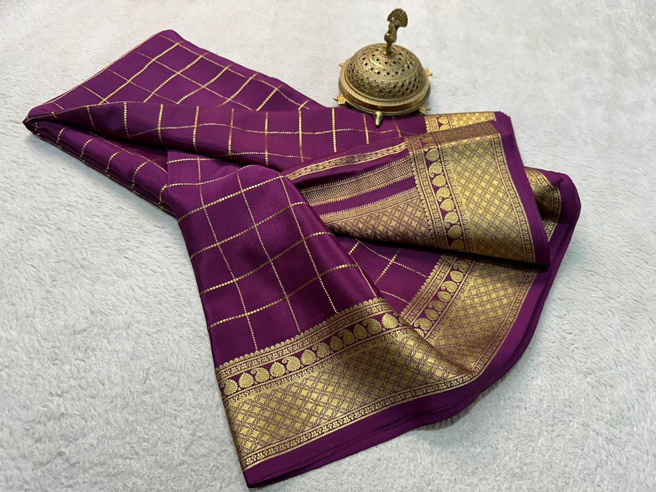 Pure Mysore Silk Saree