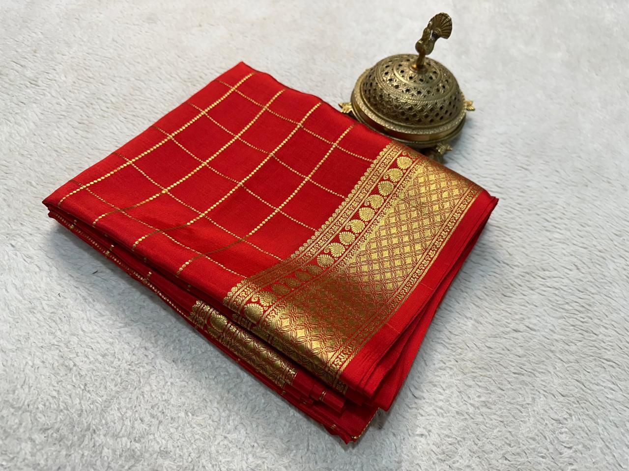 Pure Mysore Silk Saree