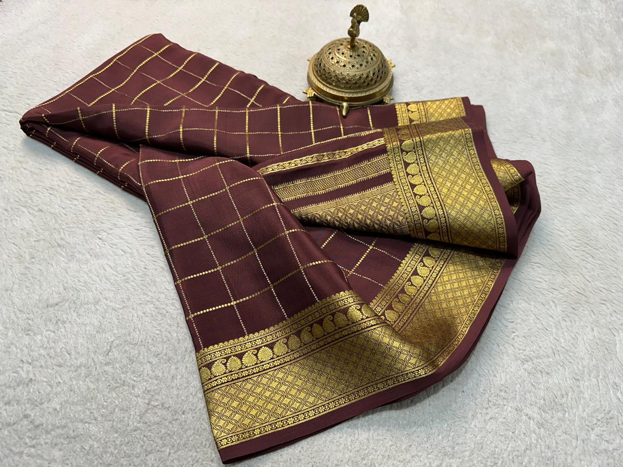 Pure Mysore Silk Saree